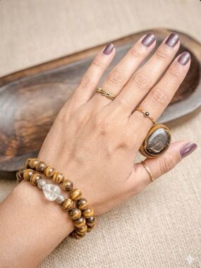 2 Tiger eye Bracelets